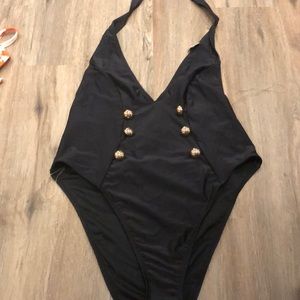 One piece bathing suit